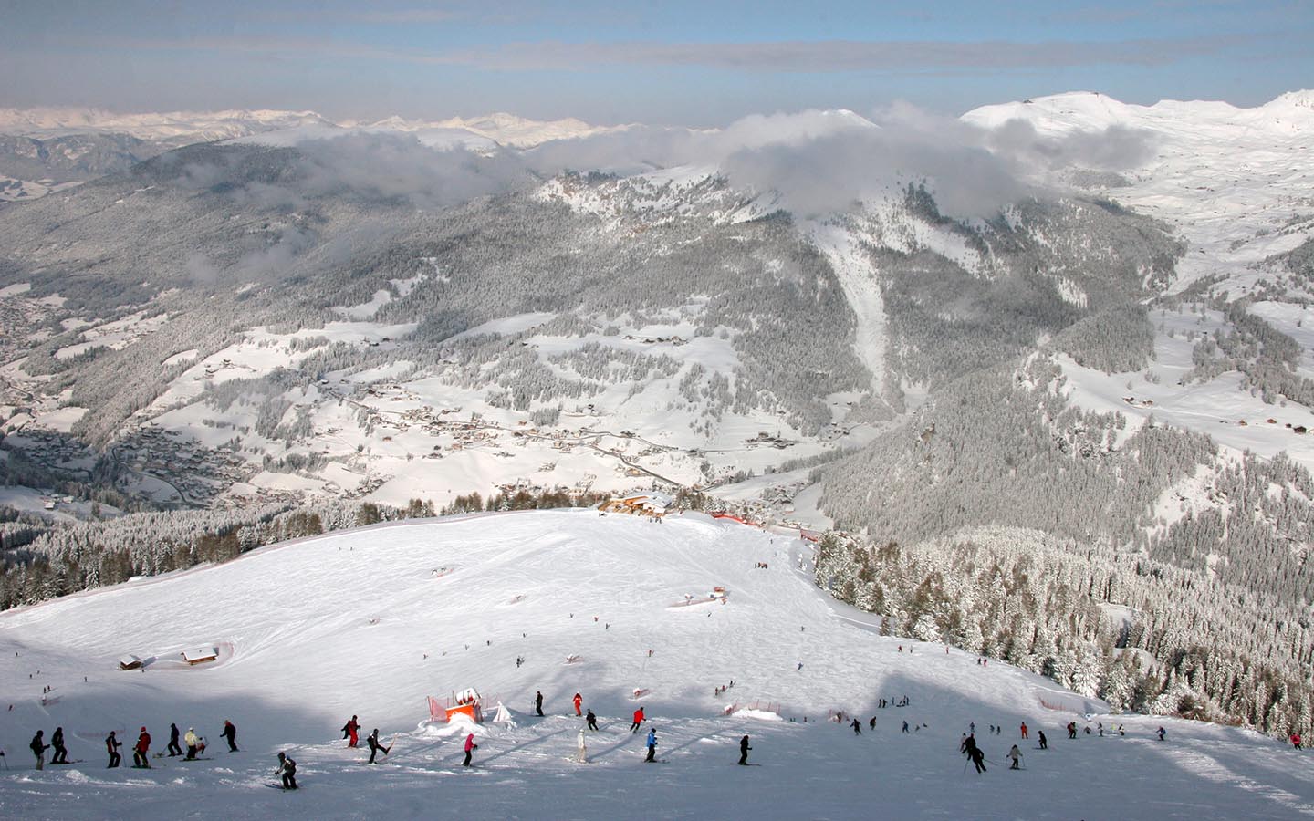 Ski slopes of Ciampinoi